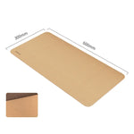 Tapis de souris double face ORICO, taille : 300x600mm, liège + café, liège + PU rose, liège + PU gris