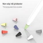 Lot de 8 capuchons universels de rechange pour stylet, rose, jaune, noir, rouge, gris, multicolore, vert, blanc 1, bleu