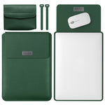 Sac ordinateur léger et portable en cuir 4 en 1, 11/12 pouces, 13/14 pouces, 15,4/15,6/16,1 pouces