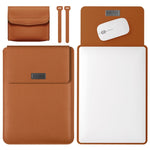 Sac ordinateur léger et portable en cuir 4 en 1, 11/12 pouces, 13/14 pouces, 15,4/15,6/16,1 pouces