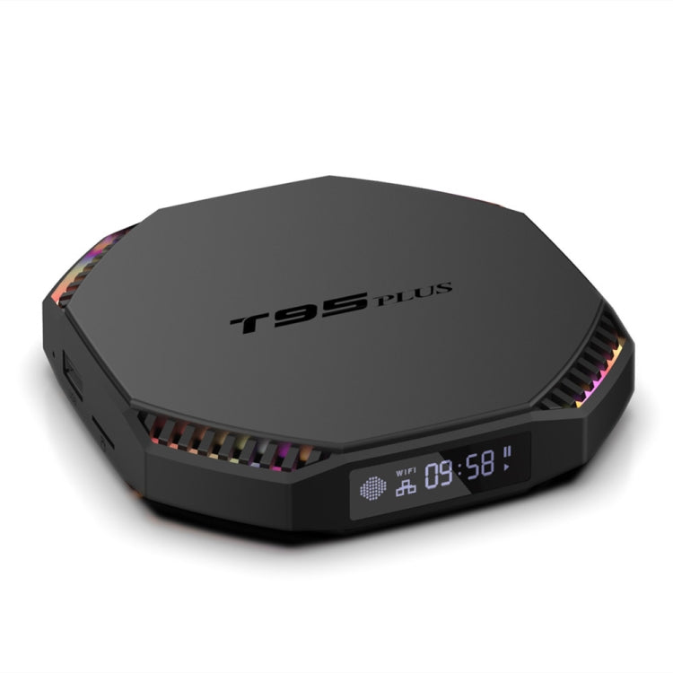 Décodeur intelligent T95 Plus RK3566 double Wifi Bluetooth pour téléviseur, 4 Go+32 Go, 8 Go+64 Go, 8 Go+128 Go