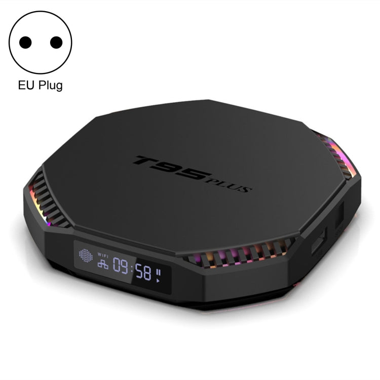 Décodeur intelligent T95 Plus RK3566 double Wifi Bluetooth pour téléviseur, 4 Go+32 Go, 8 Go+64 Go, 8 Go+128 Go