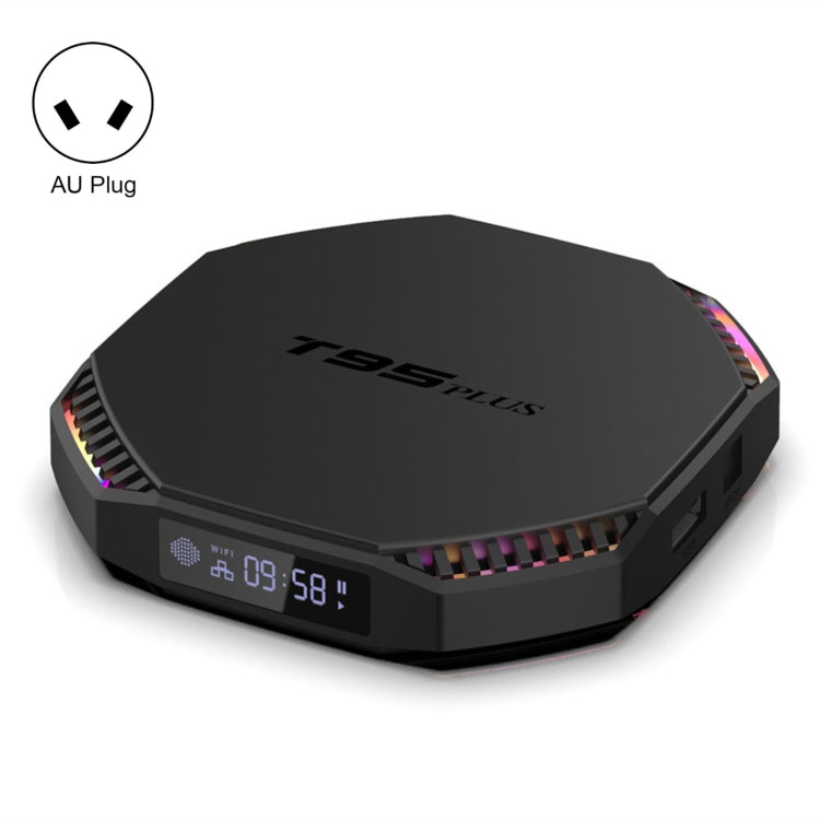 Décodeur intelligent T95 Plus RK3566 double Wifi Bluetooth pour téléviseur, 4 Go+32 Go, 8 Go+64 Go, 8 Go+128 Go
