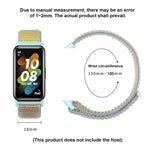 Nylon Loop Buckle Watch Band, For Huawei Band 7