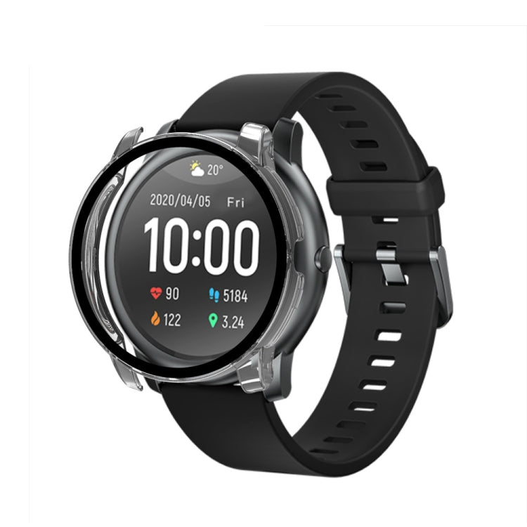 PC + Tempered Glass Integrated Watch Case, For Xiaomi Haylou Solar / LS05, For Xiaomi Haylou GST / LS09B, For Xiaomi Haylou RT2 / LS10, For Xiaomi Haylou RS4 Plus / LS11