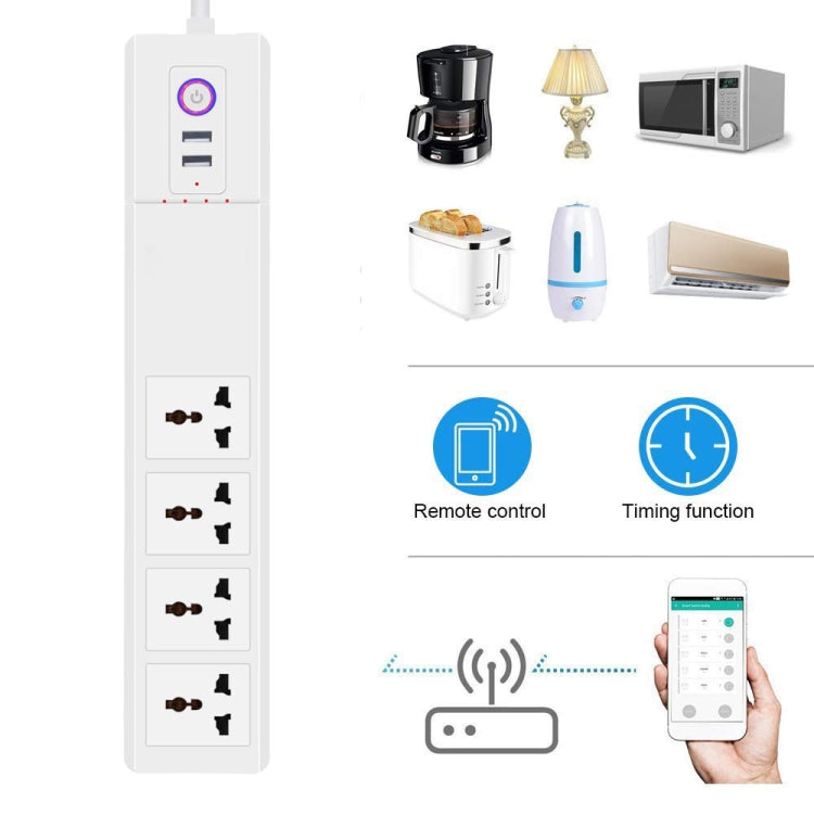 Multiprise intelligente SM-SO306-M 4 trous + 2 USB, ZigBee 10A, ZigBee 16A, WiFi 10A, WiFi 16A