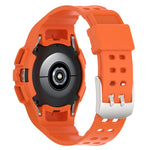 Bracelet de montre intégré en silicone, Pour Samsung Galaxy Watch4 40mm, Pour Samsung Galaxy Watch4 44mm