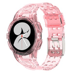 Bracelet de montre intégré en silicone, Pour Samsung Galaxy Watch4 40mm, Pour Samsung Galaxy Watch4 44mm