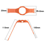 Bracelet de montre intégré en silicone, Pour Samsung Galaxy Watch4 40mm, Pour Samsung Galaxy Watch4 44mm