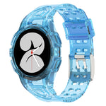 Bracelet de montre intégré en silicone, Pour Samsung Galaxy Watch4 40mm, Pour Samsung Galaxy Watch4 44mm
