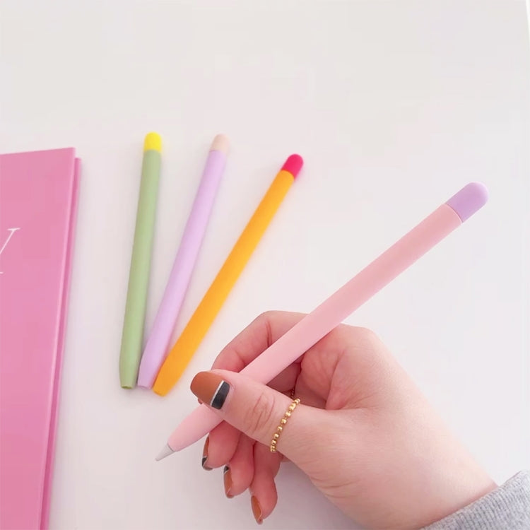 Étui de protection en silicone bicolore, pour Apple Pencil 2