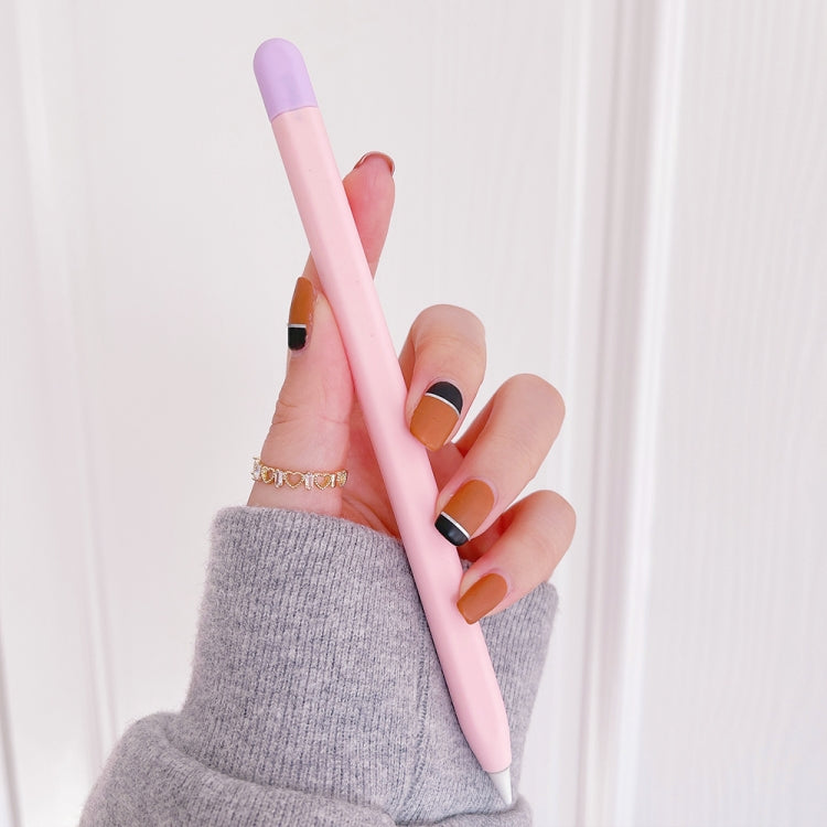 Étui de protection en silicone bicolore, pour Apple Pencil 2