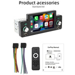 SWM-160C Autoradio 5 pouces Bluetooth 5.1 MP5 avec fonction Mirror Link / Commande au volant, SWM-160C