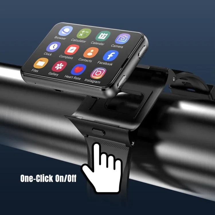 Montre connectée 4G S999 avec écran TFT de 2,88 pouces, Android 11, 4 Go+64 Go