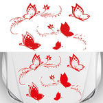 D-907 Butterflies Pattern Car Modified Decorative Sticker, D-907