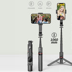 L12 télécommande Bluetooth trépied perche à selfie support téléphone, L12