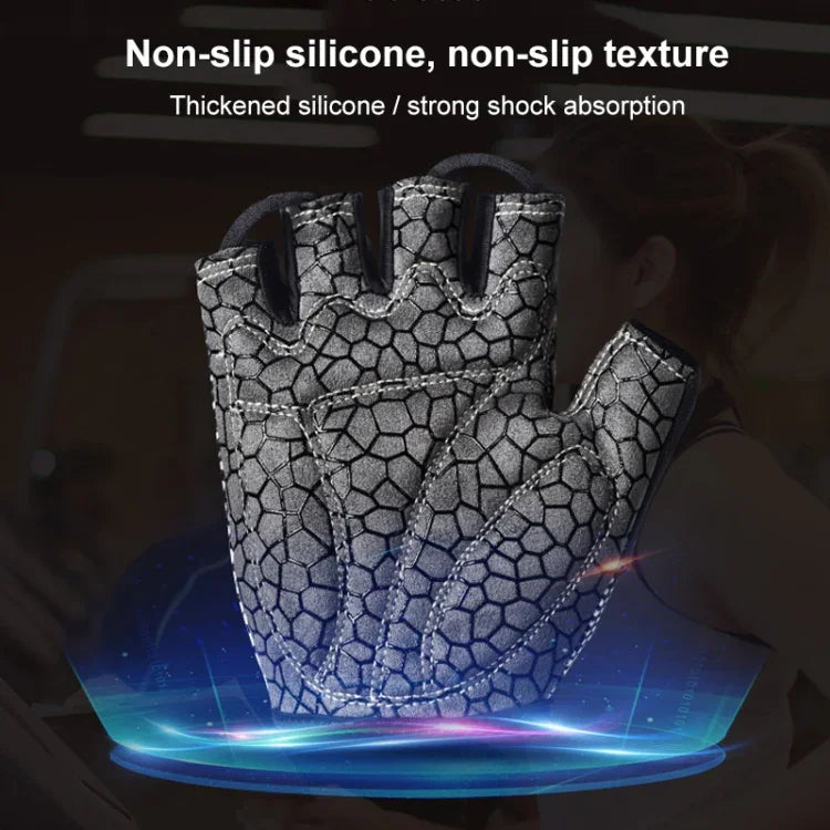 BOODUN 1096 Gants de sport en silicone antidérapants, résistants à l'usure et respirants, S, M, XL