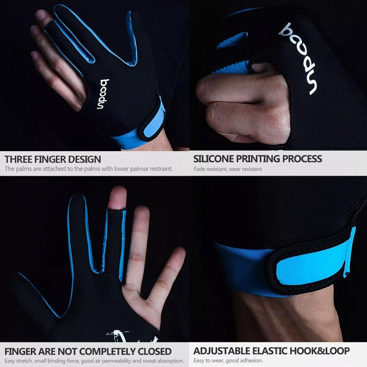 BOODUN M050912 Gants fins et respirants pour homme et femme, trois doigts, un seul gant, M, L