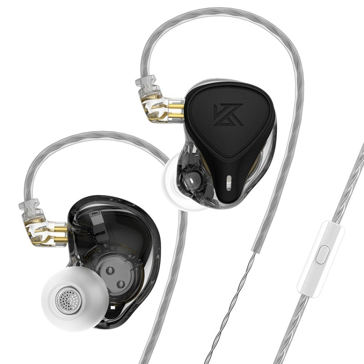 Écouteurs intra-auriculaires hybrides à bobine électrostatique KZ-ZEX PRO, avec microphone, sans microphone