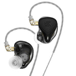 Écouteurs intra-auriculaires hybrides à bobine électrostatique KZ-ZEX PRO, avec microphone, sans microphone