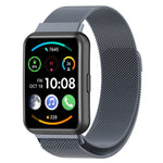 For Huawei Watch Fit 2 Milan Magnetic Stainless Steel Watch Band