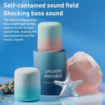 Enceinte Bluetooth portable mini dégradé pour extérieur Sanag X6S