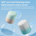 Enceinte Bluetooth portable mini dégradé pour extérieur Sanag X6S