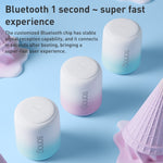 Enceinte Bluetooth portable mini dégradé pour extérieur Sanag X6S