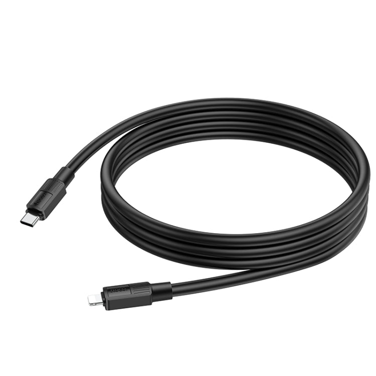 Câble de données de charge rapide PD hoco X84 20W USB-C / Type-C vers 8 broches, longueur : 1m