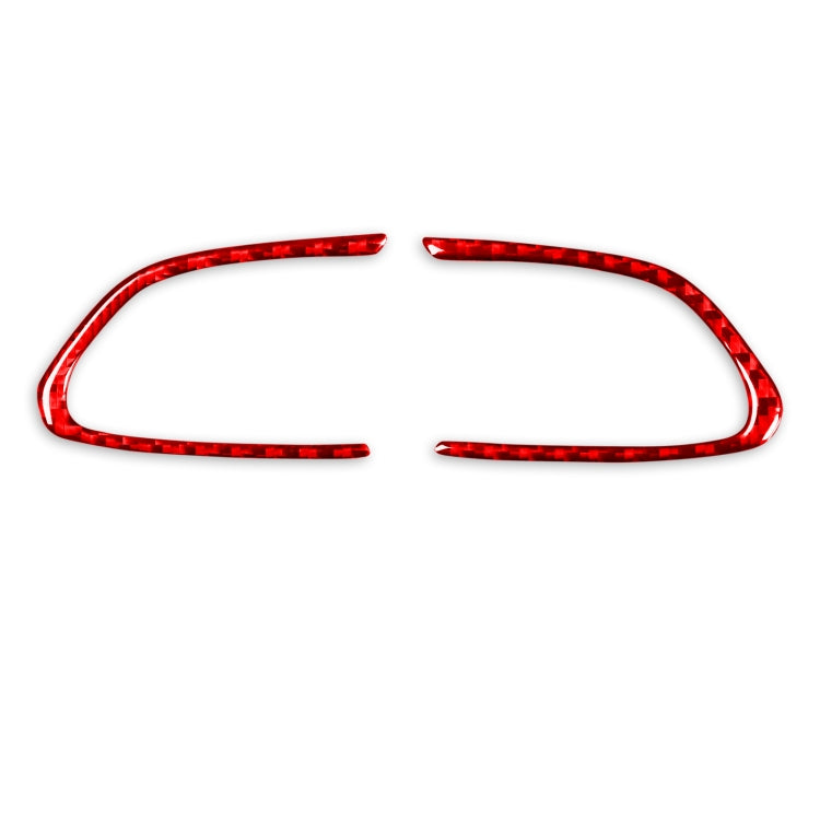 Car Carbon Fiber Steering Wheel Buttons Decorative Sticker for Infiniti Q50 2014-2020 / Q60 / QX60, Steering Wheel Buttons(Black), Steering Wheel Buttons(Red)