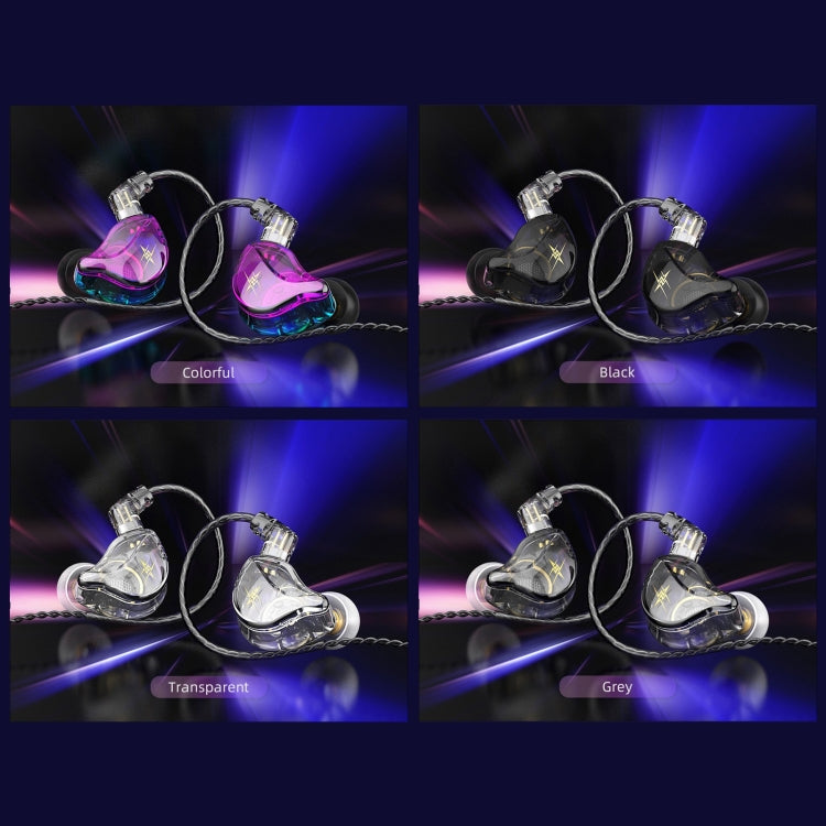 Écouteurs de scène intra-auriculaires stéréo HIFI QKZ ZXT Sports, avec commande filaire, version standard, avec micro