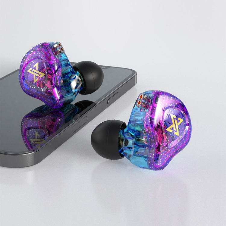 Écouteurs intra-auriculaires dynamiques avec caisson de basses QKZ AK6 MAX, version standard, avec micro