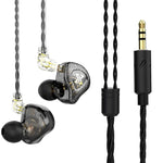 Écouteurs intra-auriculaires dynamiques avec caisson de basses QKZ AK6 MAX, version standard, avec micro