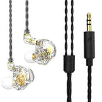 Écouteurs intra-auriculaires dynamiques avec caisson de basses QKZ AK6 MAX, version standard, avec micro