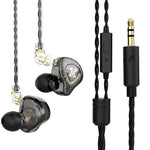 Écouteurs intra-auriculaires dynamiques avec caisson de basses QKZ AK6 MAX, version standard, avec micro
