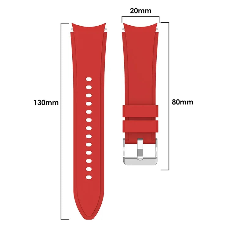 Bracelet de montre en silicone mm, Pour Samsung Galaxy Watch 5 40mm, Pour Samsung Galaxy Watch 5 Pro 45mm