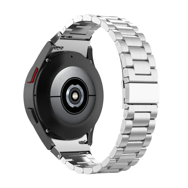Bracelet de montre en acier à trois maillons, pour Samsung Galaxy Watch 5 40mm, pour Samsung Galaxy Watch 5 Pro 45mm
