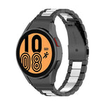 Bracelet de montre en acier à trois maillons, pour Samsung Galaxy Watch 5 40mm, pour Samsung Galaxy Watch 5 Pro 45mm