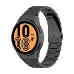 Bracelet de montre en acier à trois maillons, pour Samsung Galaxy Watch 5 40mm, pour Samsung Galaxy Watch 5 Pro 45mm