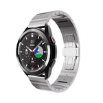 Bracelet de montre en acier, pour Samsung Galaxy Watch 5 40mm / 44mm, pour Samsung Galaxy Watch 5 Pro 45mm