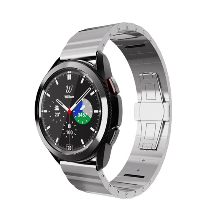Bracelet de montre en acier, pour Samsung Galaxy Watch 5 40mm / 44mm, pour Samsung Galaxy Watch 5 Pro 45mm