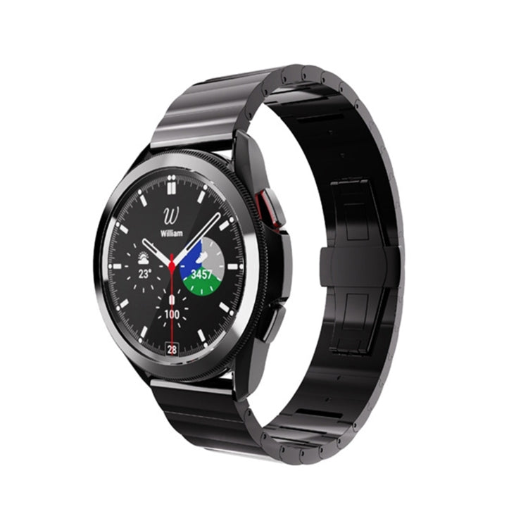 Bracelet de montre en acier, pour Samsung Galaxy Watch 5 40mm / 44mm, pour Samsung Galaxy Watch 5 Pro 45mm