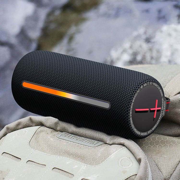 Enceinte Bluetooth sans fil étanche à lumière RGB portable pour extérieur HOPESTAR P37