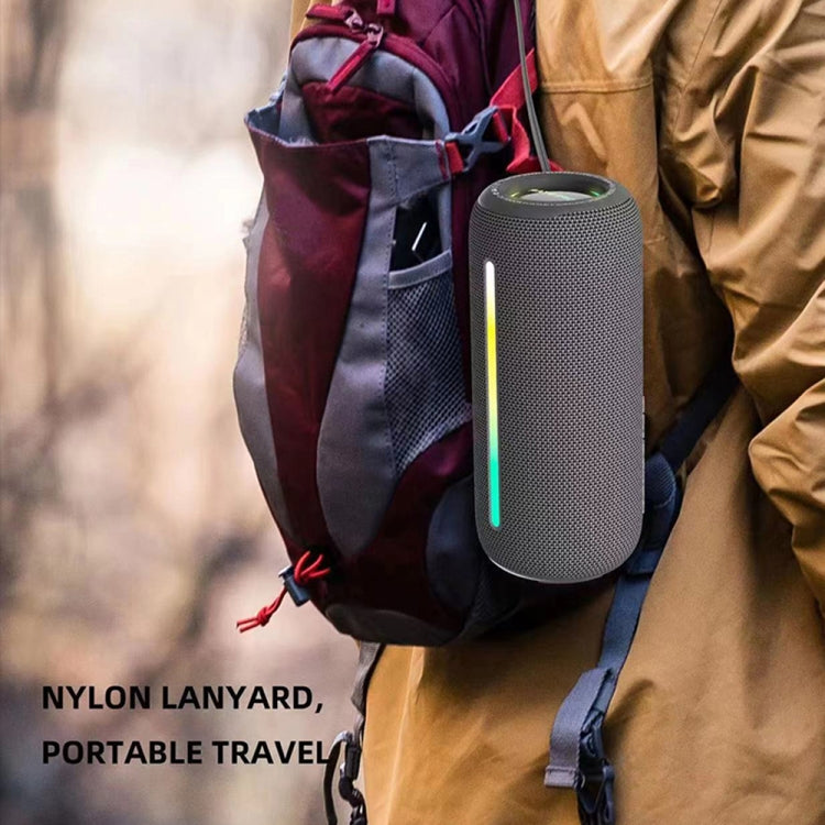 Enceinte Bluetooth sans fil étanche à lumière RGB pour extérieur HOPESTAR P39