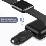 Chargeur portable sans fil intelligent double USB T09-A pour Apple Watch Series, pour Apple Watch Series