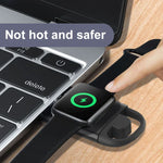 Chargeur portable sans fil intelligent double USB T09-A pour Apple Watch Series, pour Apple Watch Series