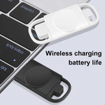 Chargeur portable sans fil intelligent T09-S USB+Type-C pour montres Samsung, pour montres Samsung