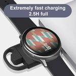 Chargeur portable sans fil intelligent T09-S USB+Type-C pour montres Samsung, pour montres Samsung