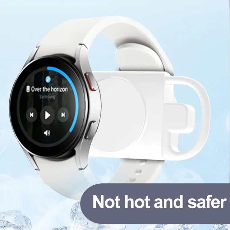 Chargeur portable sans fil intelligent T09-S USB+Type-C pour montres Samsung, pour montres Samsung