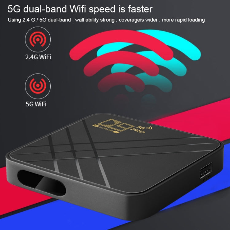 Boîtier TV Android D9 PRO 2.4G/5G WIFI 4K HD, D9 PRO prise australienne, D9 PRO prise américaine, D9 PRO prise européenne, D9 PRO prise britannique
